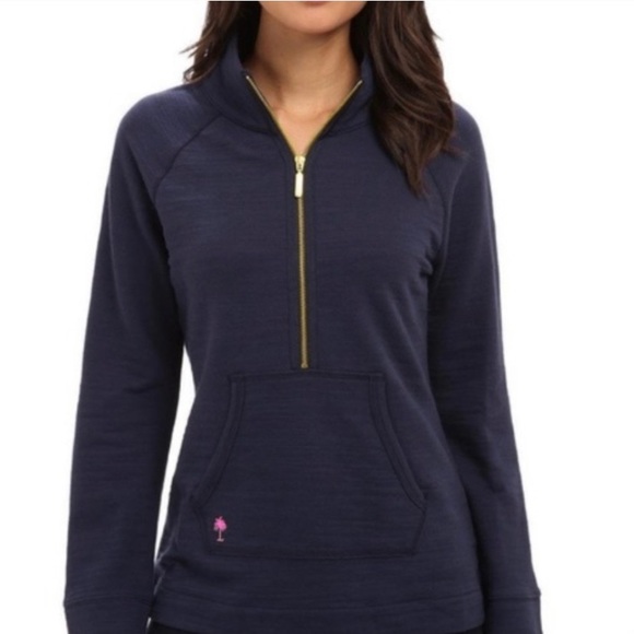 Lilly Pulitzer Tops - Lily Pulitzer Skipper Popover Sweatshirt S Lilly Pulitzer Tops - Lily Pulitzer Skipper Popover Sweatshirt S